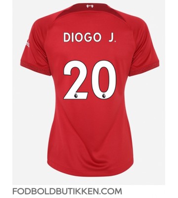 Liverpool Diogo Jota #20 Hjemmebanetrøje Dame 2022-23 Kortærmet